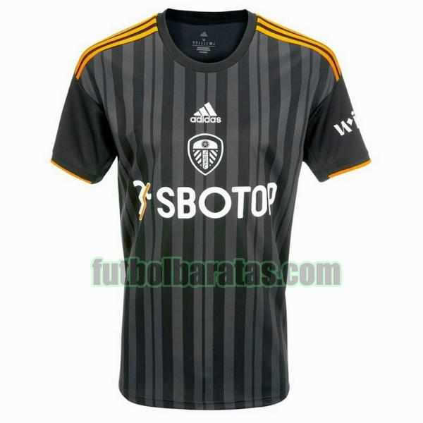 tailandia camiseta leeds united 2022 2023 negro tercera