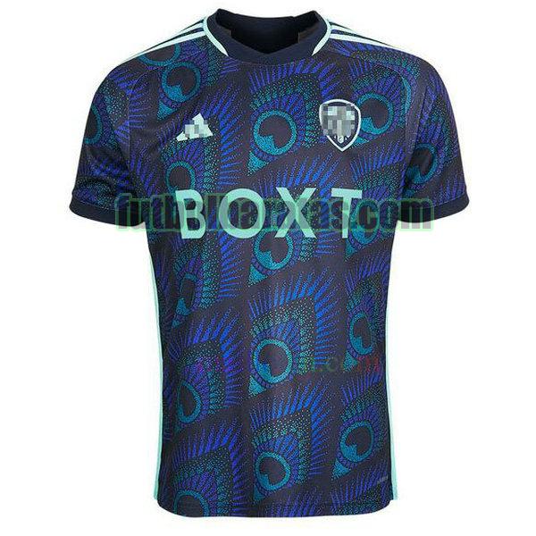 tailandia camiseta leeds united 2023 2024 azul segunda