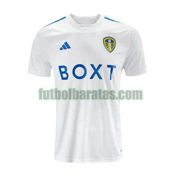 tailandia camiseta leeds united 2023 2024 blanco primera