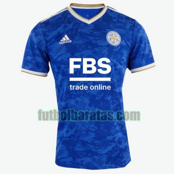 tailandia camiseta leicester city 2021 2022 azul primera