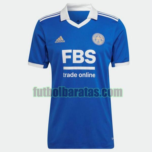 tailandia camiseta leicester city 2022 2023 azul primera