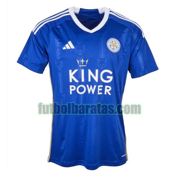 tailandia camiseta leicester city 2023 2024 azul primera