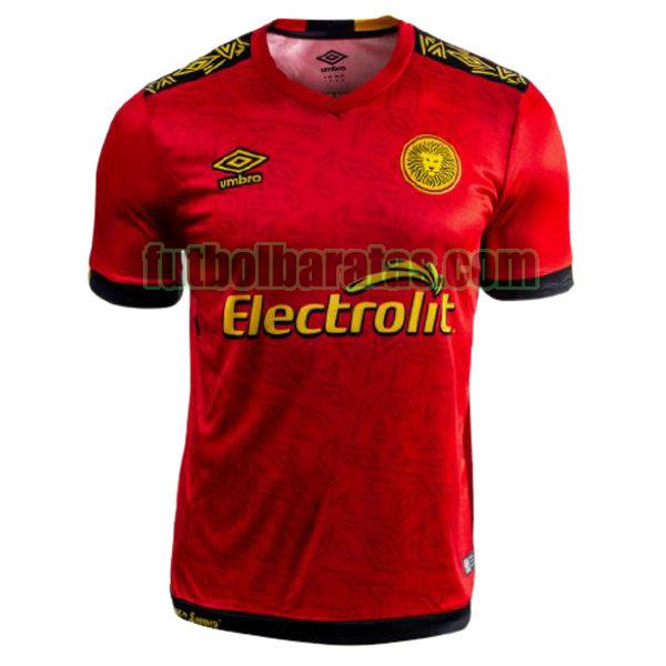 tailandia camiseta leones negros 2021 2022 rojo segunda