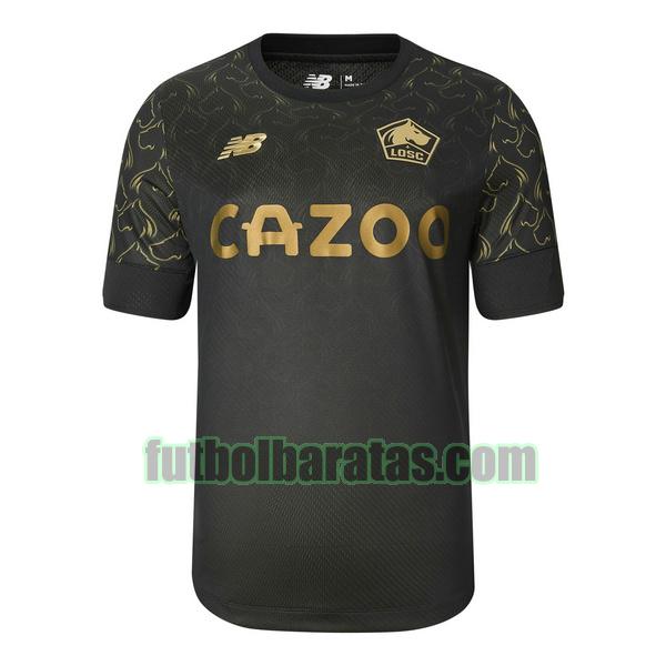 tailandia camiseta lille osc 2022 2023 negro tercera