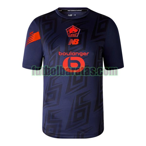 tailandia camiseta lille osc 2023 2024 azul tercera