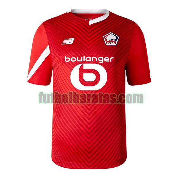 tailandia camiseta lille osc 2023 2024 rojo primera