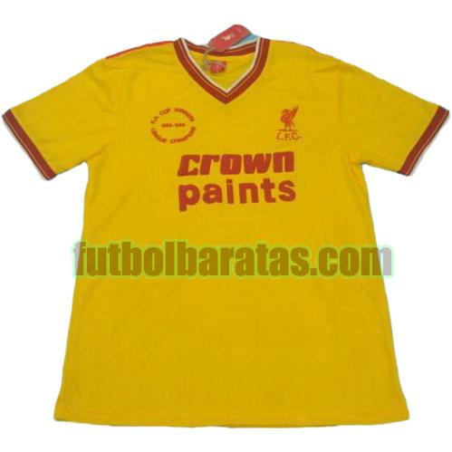 tailandia camiseta liverpool 1985-1986 segunda equipacion