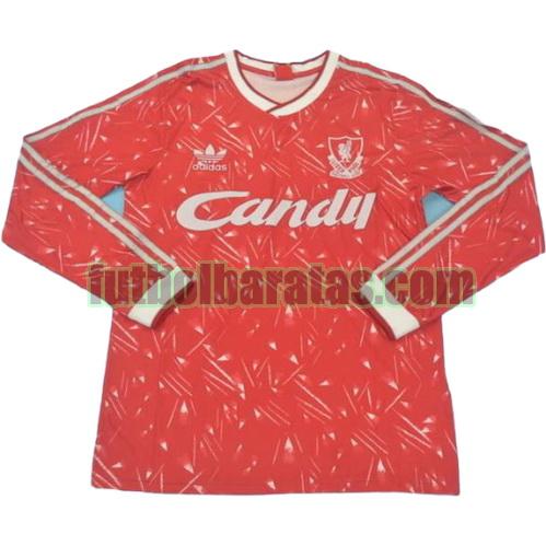 tailandia camiseta liverpool 1989-1990 primera equipacion ml