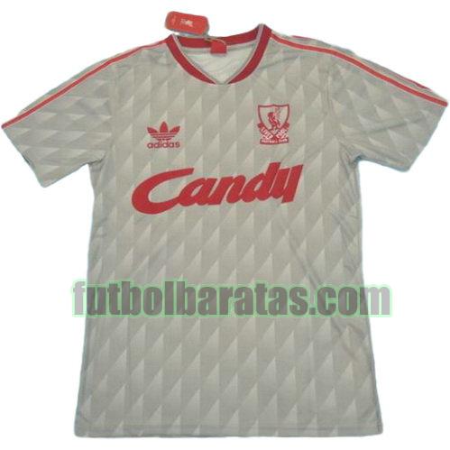 tailandia camiseta liverpool 1989-1991 segunda equipacion