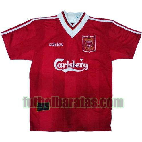 tailandia camiseta liverpool 1995-1996 primera equipacion