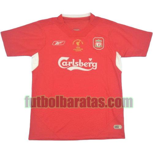 tailandia camiseta liverpool 2004-2005 primera equipacion