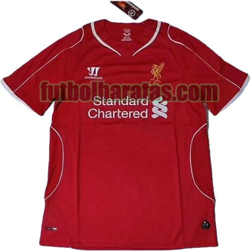 tailandia camiseta liverpool 2014-2015 primera equipacion