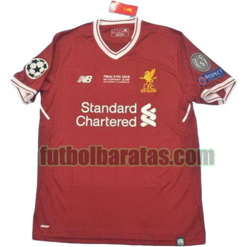 tailandia camiseta liverpool 2017-2018 primera equipacion