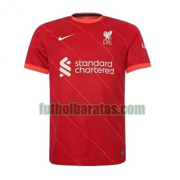 tailandia camiseta liverpool 2021 2022 rojo primera