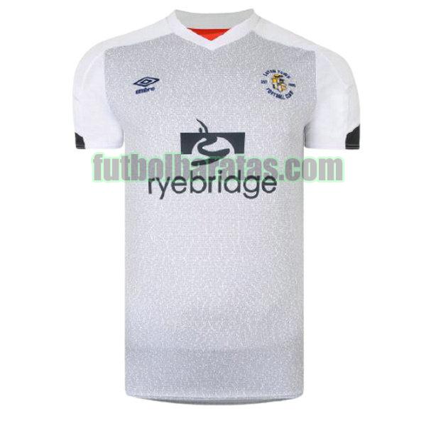 tailandia camiseta luton town 2021 2022 blanco tercera