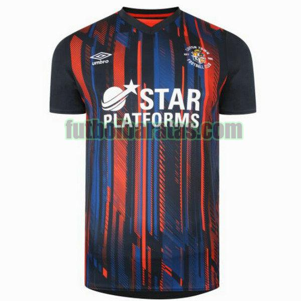 tailandia camiseta luton town 2021 2022 negro segunda