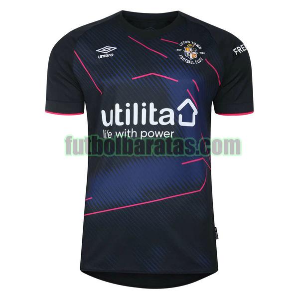 tailandia camiseta luton town 2023 2024 negro tercera