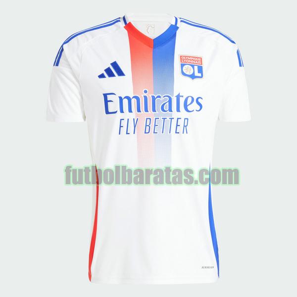 tailandia camiseta lyon 2024 2025 blanco primera