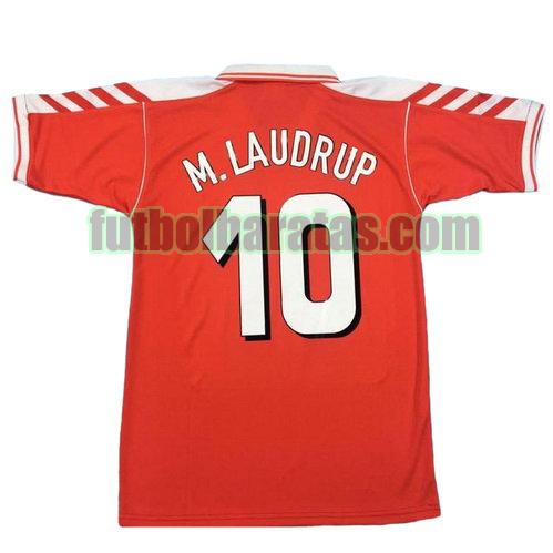 tailandia camiseta m.laudrup 10 dinamarca 1998 primera equipacion