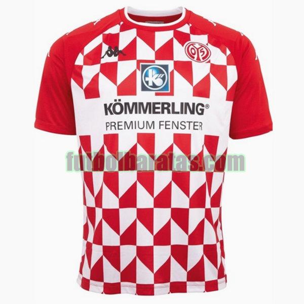 tailandia camiseta mainz 05 2021 2022 rojo blanco primera