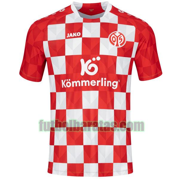 tailandia camiseta mainz 05 2023 2024 blanco rojo primera