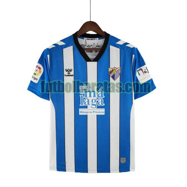 tailandia camiseta malaga 2022 2023 azul blanco primera