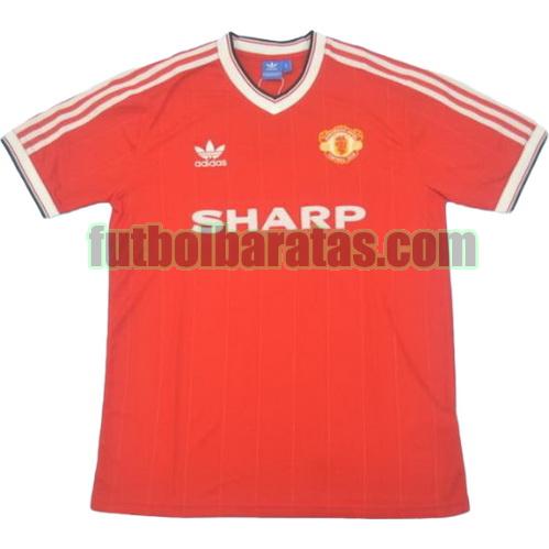 tailandia camiseta manchester united 1984 primera equipacion