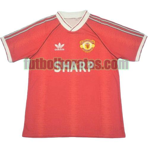 tailandia camiseta manchester united 1990-1992 primera equipacion