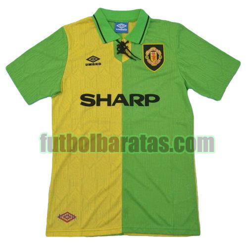 tailandia camiseta manchester united 1992-1994 segunda equipacion