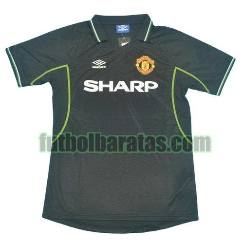tailandia camiseta manchester united 1998-1999 segunda equipacion