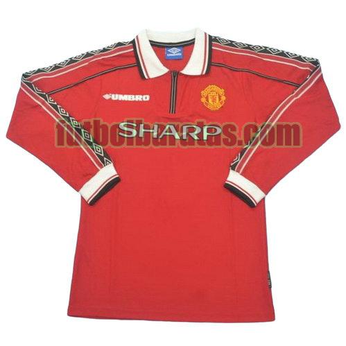 tailandia camiseta manchester united 1998-2000 primera equipacion ml