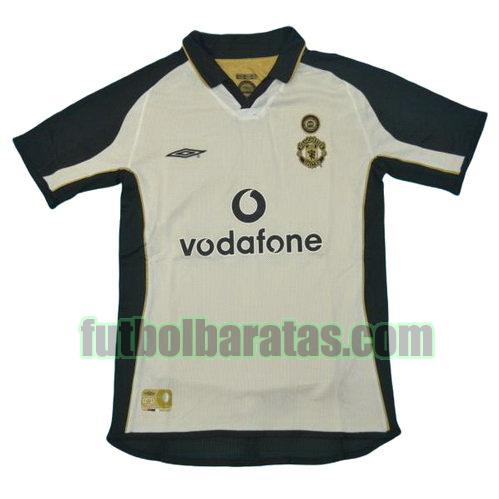tailandia camiseta manchester united 2000-2001 segunda equipacion