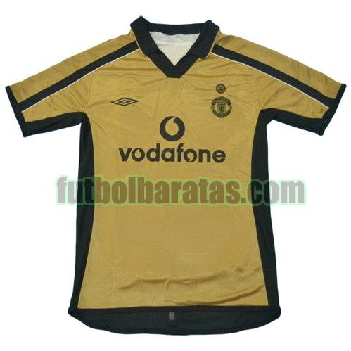 tailandia camiseta manchester united 2000-2001 tercera equipacion