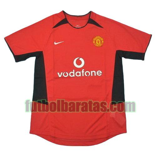 tailandia camiseta manchester united 2002-2004 primera equipacion