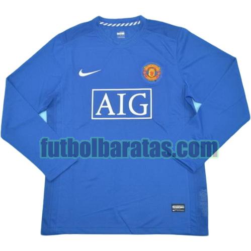 tailandia camiseta manchester united 2008-2009 segunda equipacion ml