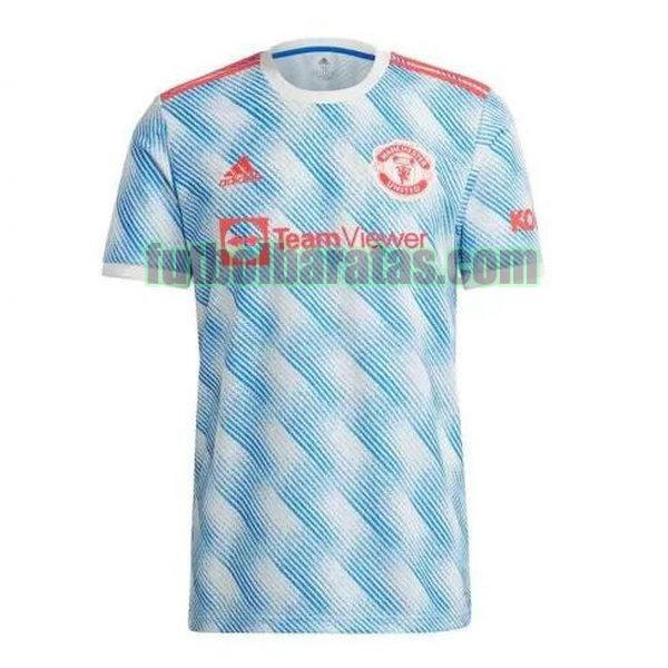 tailandia camiseta manchester united 2021 2022 azul segunda