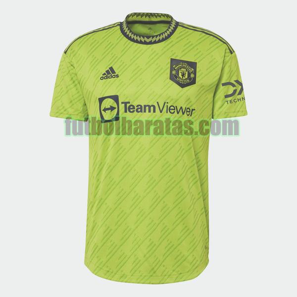 tailandia camiseta manchester united 2022 2023 verde tercera