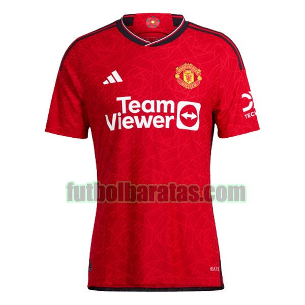 tailandia camiseta manchester united 2023 2024 rojo primera