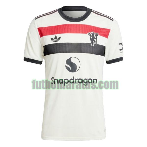 tailandia camiseta manchester united 2024 2025 blanco tercera