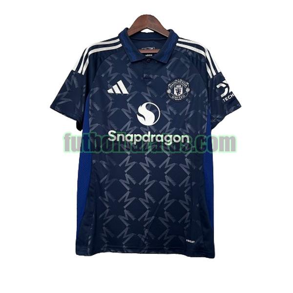 tailandia camiseta manchester united 2024 2025 negro segunda