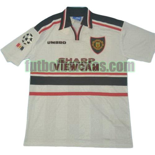 tailandia camiseta manchester united lega 1998-1999 segunda equipacion
