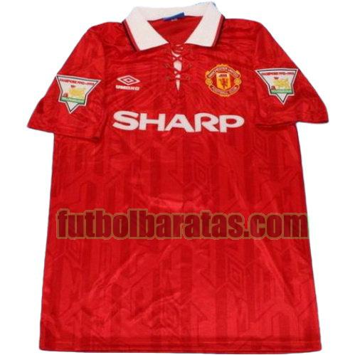 tailandia camiseta manchester united pl 1994 primera equipacion