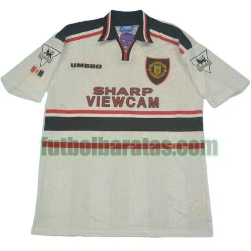 tailandia camiseta manchester united pl 1998-1999 segunda equipacion