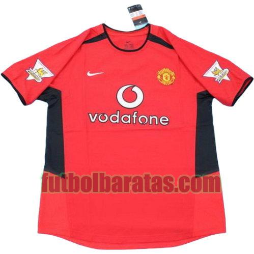 tailandia camiseta manchester united pl 2002-2004 primera equipacion