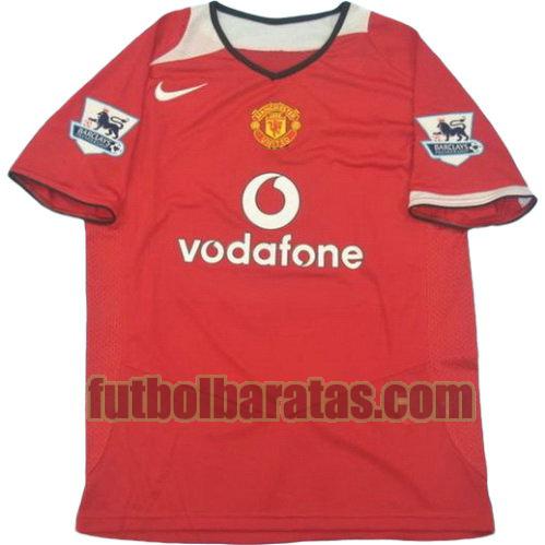 tailandia camiseta manchester united pl 2006-2007 primera equipacion