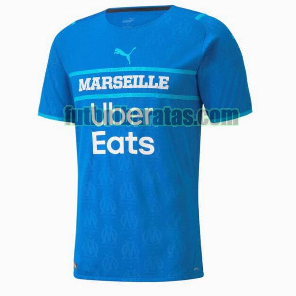 tailandia camiseta marsella 2021 2022 azul tercera