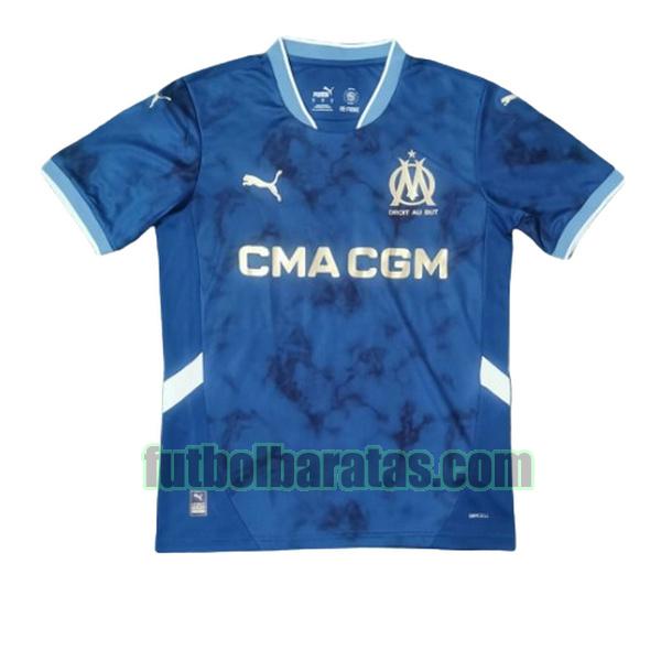 tailandia camiseta marsella 2024 2025 azul segunda