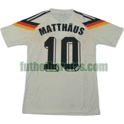 tailandia camiseta matthaus 10 alemania 1990 primera equipacion