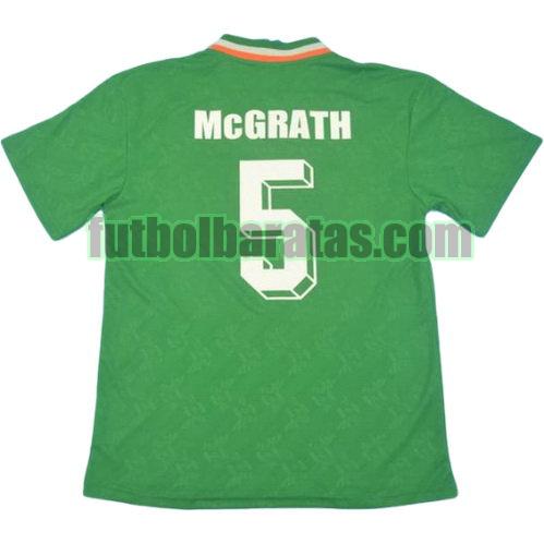 tailandia camiseta mc grath 5 irlanda 1994 primera equipacion