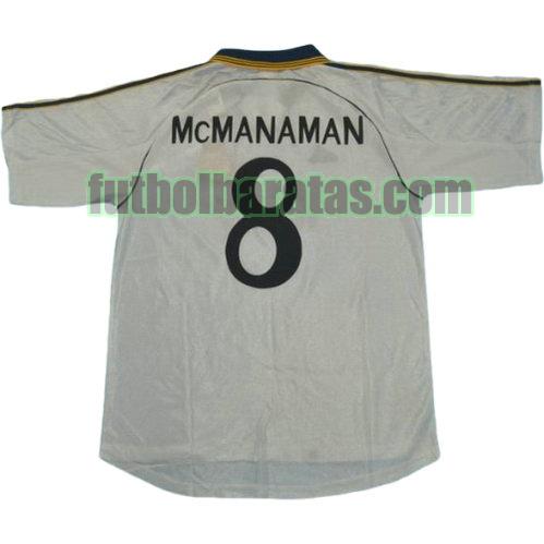 tailandia camiseta mc manaman 8 real madrid 1999-2000 primera equipacion